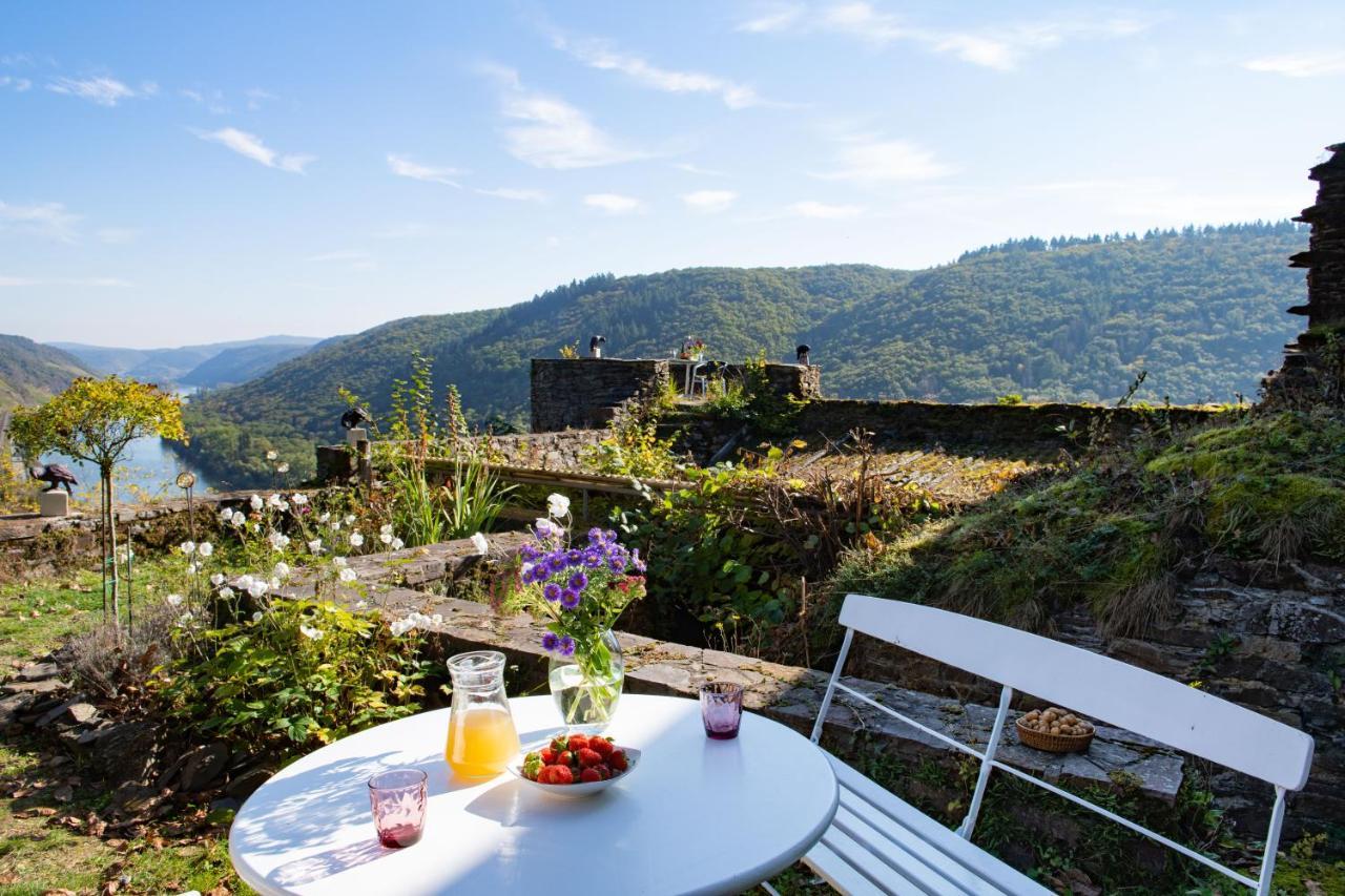 Kutscherhaus Auf Burg Coraidelstein Klotten Zewnętrze zdjęcie